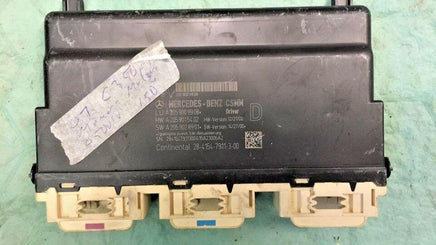 2007 Mercedes C350 seat control module A 205 900 99 08 - Swan Auto