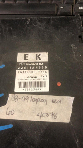 2008-2009 Subaru Legacy ecu ecm computer 22611AN00D - Swan Auto