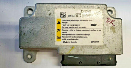 2008-2010 Saturn Vue air bag module 25865978 **Tested** - Swan Auto