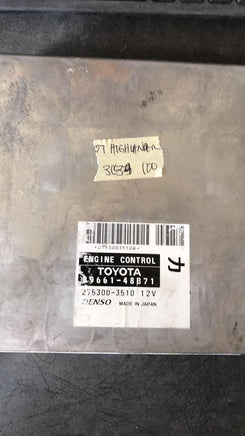 2008-2010 Toyota Highlander ecu ecm computer 89661-48B71 - Swan Auto