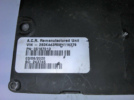 2008 Charger, Magnum or 300 ecm ecu computer 05187013 - Swan Auto