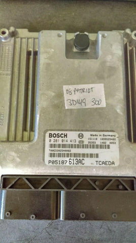 2008 Jeep Patriot ecm ecu computer P05187613AC - Swan Auto