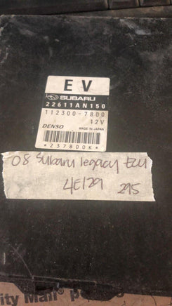 2008 Subaru Legacy ecu ecm computer 22611AN150 - Swan Auto
