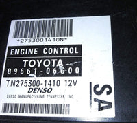 2008 Toyota Solara ecu ecm computer 89661-06G00 - Swan Auto