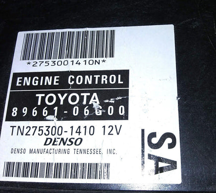 2008 Toyota Solara ecu ecm computer 89661-06G00 - Swan Auto