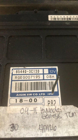2009-2011 Hyundai Genesis transmission control module 95440-3C120 - Swan Auto