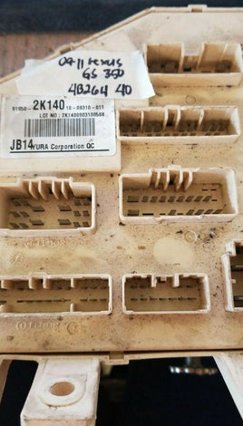 2009-2011 Lexus GS350 fuse junction box 91950-2K140 - Swan Auto