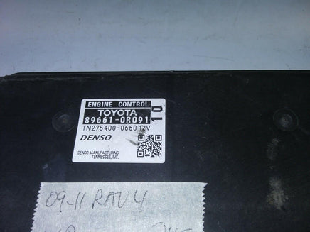2009-2011 Toyota Rav4 Rav-4 ecu ecm computer 89661-0R091 - Swan Auto
