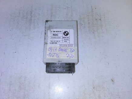 2009-2014 BMW 750 tire pressure monitor module 6 790 839-01 - Swan Auto