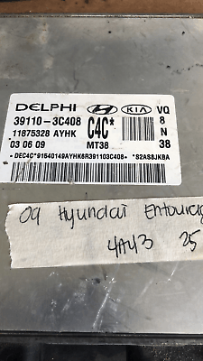 2009 Kia Sedona or Hyundai Entourage ecm ecu computer 39110-3C408 - Swan Auto