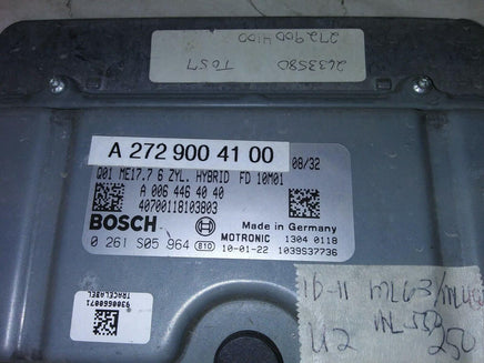 2010-2011 Mercedes-Benz ML63 ML450 ecm ecu computer A 272 900 41 00 - Swan Auto