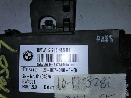 2010-2017 BMW 328i 328 seat control module 9 216 468 01 - Swan Auto