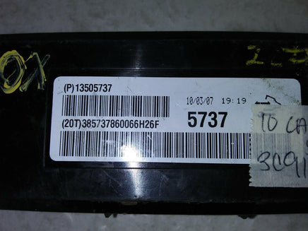 2010 Buick LaCrosse or SRX temperature control module (P)13505737 - Swan Auto