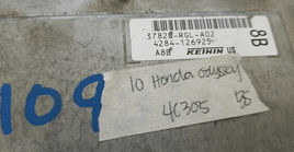 2010 Honda Odyssey ecm ecu computer 89661-08050 - Swan Auto