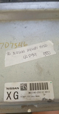 2010 Infiniti M35 ecm ecu computer ME140-250 - Swan Auto