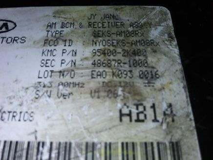 2010 Kia Soul bcm body control module 95400-2K400 - Swan Auto