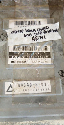 2010 Lexus LS400 Anti-lock control module 89541-50020 - Swan Auto