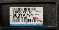 2010 Mitsubishi Lancer tcm transmission computer 8631A791 - Swan Auto