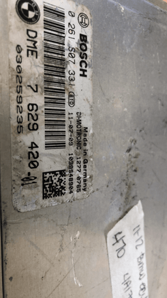 2011-2012 BMW 535i 535 ecm ecu computer 7 629 420 -01 - Swan Auto