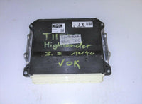 2011-2012 Toyota Highlander ecm ecu computer 89661-0E360 - Swan Auto