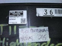 2011-2012 Toyota Highlander ecm ecu computer 89661-0E360 - Swan Auto
