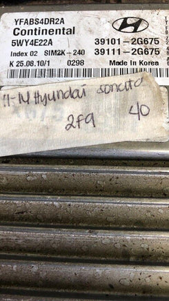 2011-2014 Hyundai Sonata ecm ecu computer 39101-2G675 - Swan Auto