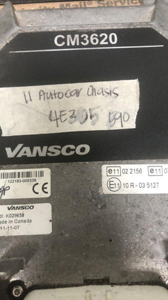 2011 Auto Car Chasis control module computer K029658 **Tested** - Swan Auto