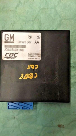 2011 Buick Regal or Lacrosse suspension control module 20 923 867 - Swan Auto