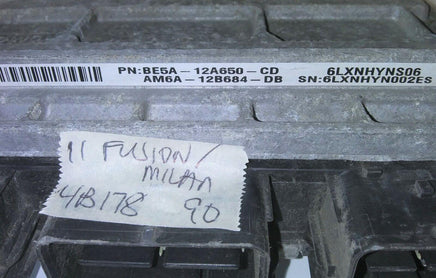 2011 Ford Fusion Mercury Milan ecm ecu computer BE5A-12A650-CD - Swan Auto