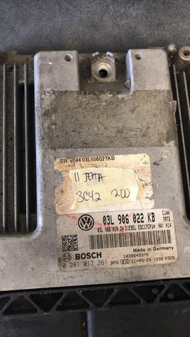 2011 VW Jetta ecm ecu computer 03L 906 022 KB - Swan Auto