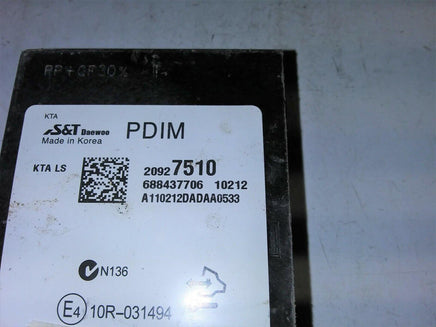 2012-2013 Chevrolet Cruze multimedia control module 20927510 - Swan Auto