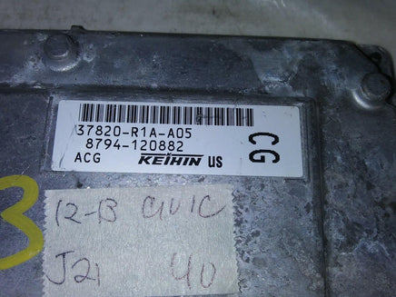 2012-2013 Honda Civic ecm ecu computer 37820-R1A-A05 - Swan Auto