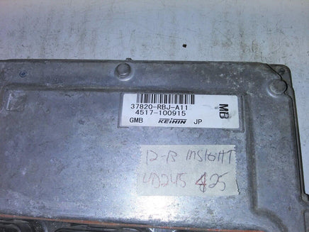 2012-2013 Honda Insight ecu ecm computer 37820-RBJ-A11 - Swan Auto