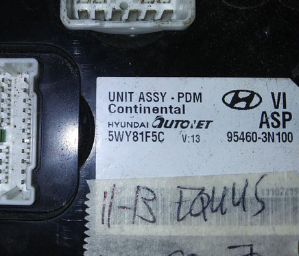 2012-2013 Hyundai Equus Civic Power Distribution Unit Module 95460-3N100 - Swan Auto