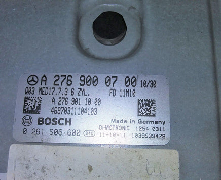 2012-2013 Mercedes E350 ecm ecu computer A 276 900 07 00 - Swan Auto