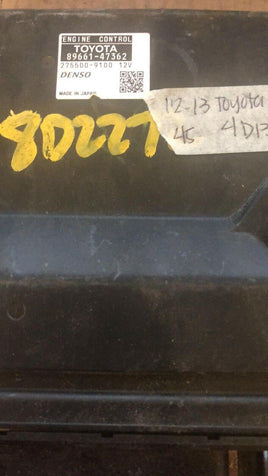 2012-2013 Toyota Prius ecu ecm computer 89661-47362 - Swan Auto