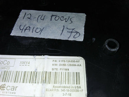 2012-2014 Ford Focus ecm ecu computer H1F8-12A650-AF - Swan Auto