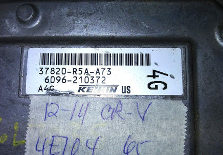 2012-2014 Honda CRV CR-V ecm ecu computer 37820-R5A-A73 - Swan Auto