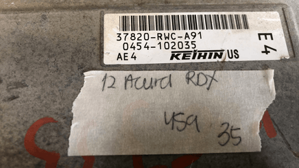 2012 Acura RDX ecm ecu computer 37820-RWC-A91 - Swan Auto