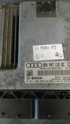 2012 Audi A3 ecm ecu computer 8P0 907 115 BC - Swan Auto