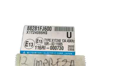 2012 Subaru Impreza multi-function module 88281FJ600 - Swan Auto