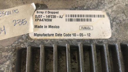 2013-2014 Ford Escape ecm ecu computer DJ5T-14F239-AJ - Swan Auto