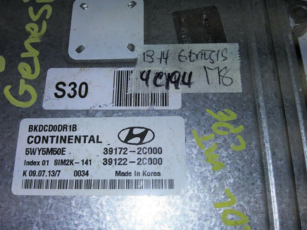 2013-2014 Hyundai Genesis ecm ecu computer 39172-2C000 - Swan Auto