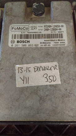 2013-2015 Ford Explorer ecm ecu computer RMDA8A-12A650-AA - Swan Auto