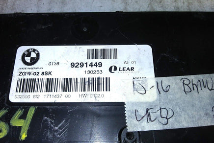 2013-2016 BMW 750i 750 anti theft module 9291449 - Swan Auto