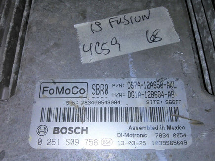 2013 Ford Fusion ecm ecu computer DS7A-12A650-AKL - Swan Auto