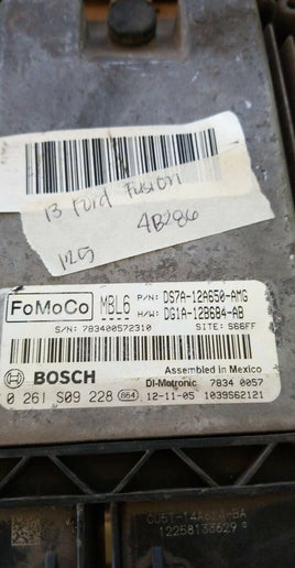 2013 Ford Fusion ecm ecu computer DS7A-12A650-AMG - Swan Auto