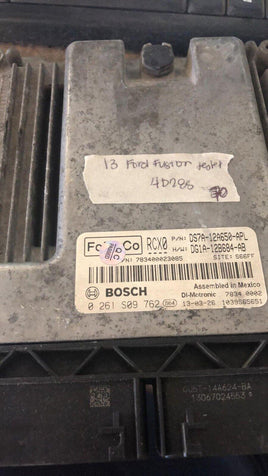 2013 Ford Fusion ecm ecu computer DS7A-12A650-APL **Tested** - Swan Auto