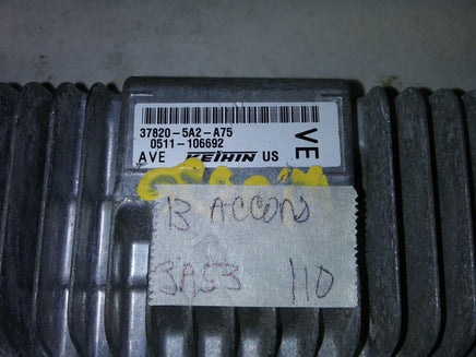 2013 Honda Accord ecm ecu computer 37820-5A2-A75 - Swan Auto