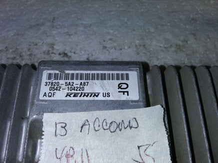 2013 Honda Accord ecm ecu computer 37820-5A2-A87 - Swan Auto